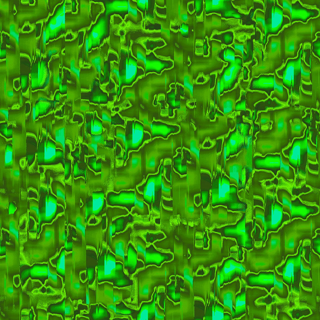 Leaf Prism Stripe Digitally Printed  Fabric - StoryQuilts.com