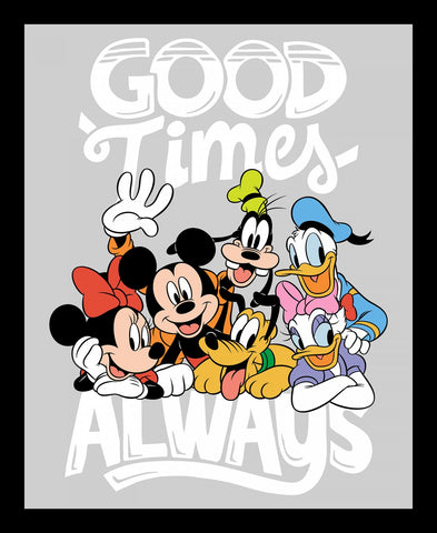 Disney Mickey True Friends Panel