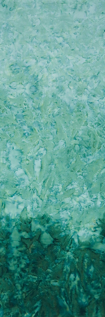 Evergreen Ombre Batik. Sold in 1/2 yard increments.  Fabric - StoryQuilts.com