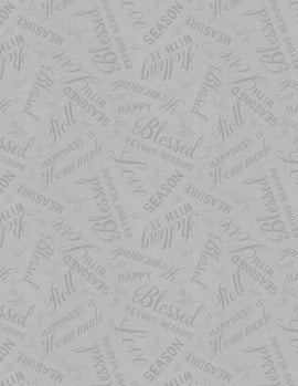 Homemade Happiness Gray Words