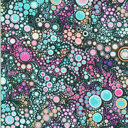 Effervescence Atmosphere Border  Fabric - StoryQuilts.com