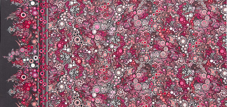 Effervescence Sweet Border  Fabric - StoryQuilts.com