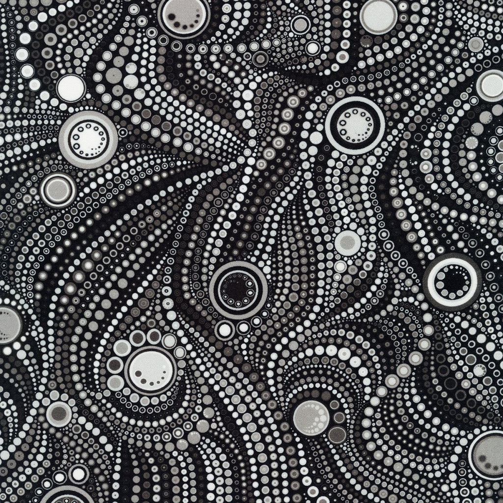 Effervescence Pepper Circles & Dots  Fabric - StoryQuilts.com