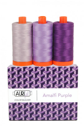 Color Builder 3pc Set Amalfi Purple  Thread - StoryQuilts.com
