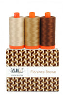 Color Builder 3pc Set Florence Brown  Thread - StoryQuilts.com