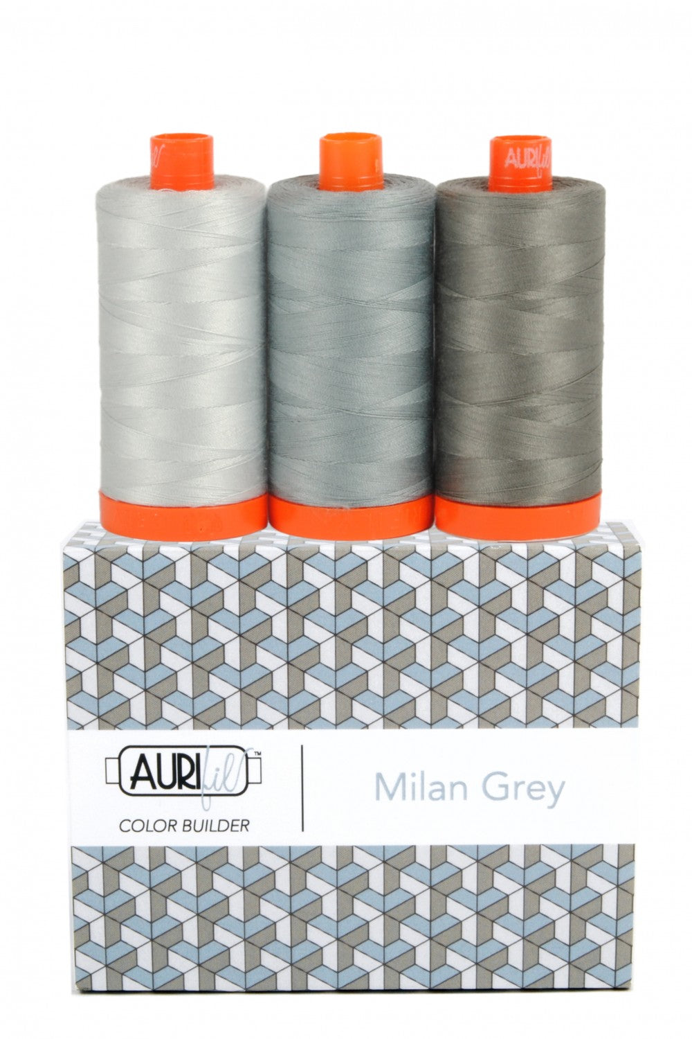 Color Builder 3pc Set Milan Grey  Thread - StoryQuilts.com