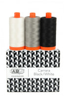 Color Builder 3pc Set Carrara Black/White  Thread - StoryQuilts.com
