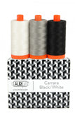 Color Builder 3pc Set Carrara Black/White  Thread - StoryQuilts.com