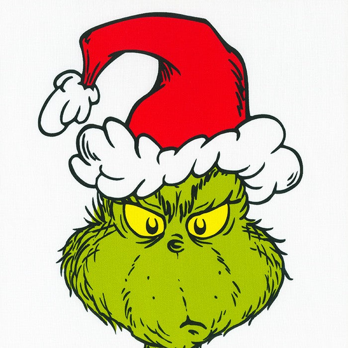 Grinch Panel Holiday Dr. Seuss - 0