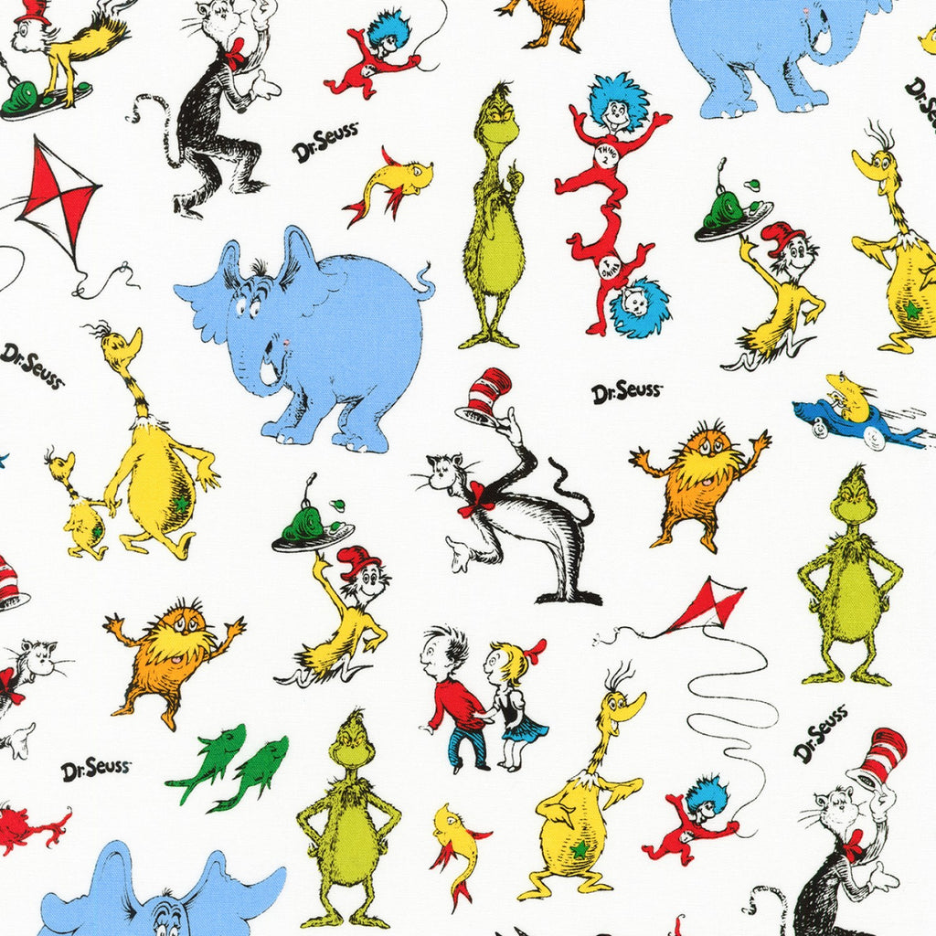 Dr. Seuss Favorite Characters- White