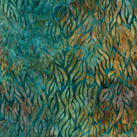 Artisan Batik Tavarua 2 - Lagoon Batik  Fabric - StoryQuilts.com