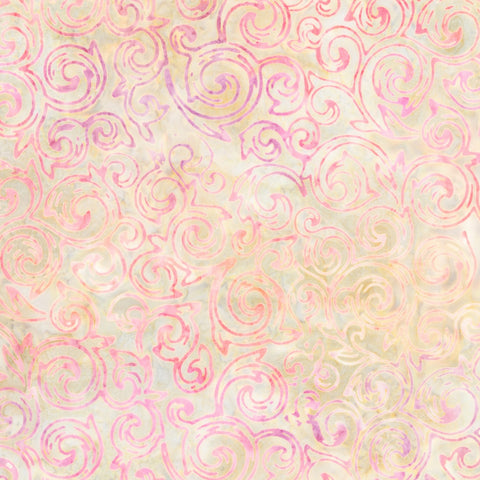 Copy of Artisan Batiks: Rosette - Natural Rose Vine  Fabric - StoryQuilts.com