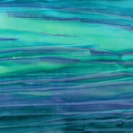 Sea Glass Patina Handpaints Batik,  sold in 1/2 yard increments
