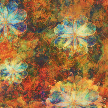 Amber Flowers - from Venice by Robert Kaufman  Fabric - StoryQuilts.com