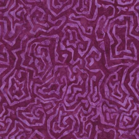 Violet Batik  Fabric - StoryQuilts.com