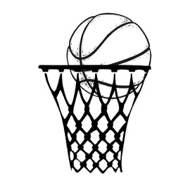 Basketball Medallion  Pattern - StoryQuilts.com