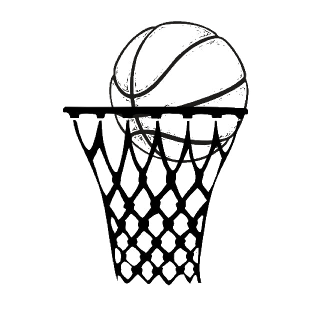 Basketball Medallion  Pattern - StoryQuilts.com
