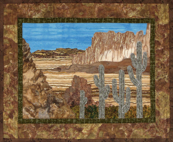 Desert Mesa  Pattern - StoryQuilts.com