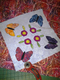 Butterflies and Posies  Pattern - StoryQuilts.com