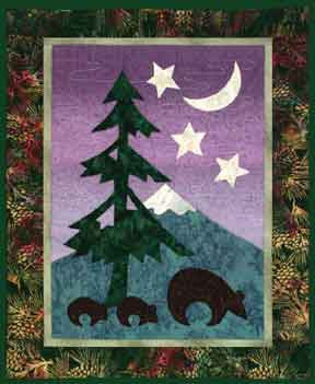 The Bears Went Over the Mountain  Pattern - StoryQuilts.com