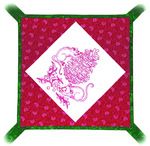 Berry Christmas  Pattern - StoryQuilts.com