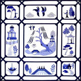 Blue Willow - The Legend  Pattern - StoryQuilts.com