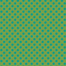 Snowed In Sketched Dots Green