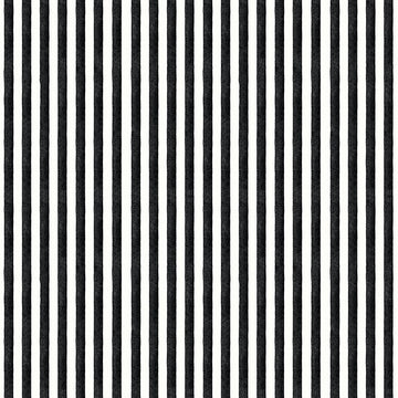 Be Mine Valentine Candy Stripe Black 1/2 yard cut  Fabric - StoryQuilts.com