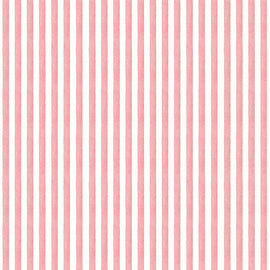 Be Mine Valentine Candy Stripe Pink 1/2 yard cut