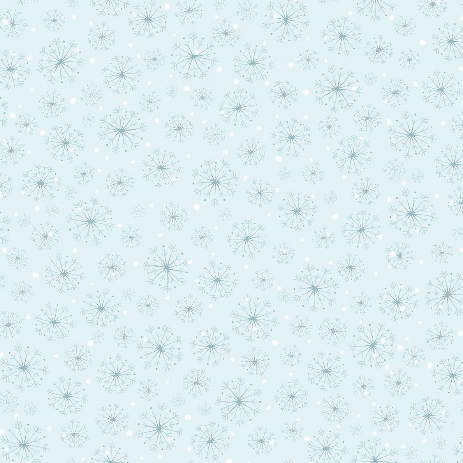 Sky Blue Snowflakes TT093022