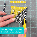 Creative Grids Quilt Ruler 2-1/2in Square CGR2-4