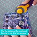 Creative Grids Quilt Ruler 4-1/2in x 8-1/2in CGR48-3