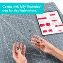 Creative Grids 60 Degree Diamond Ruler - CGR60DIA-6