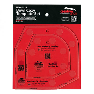 Creative Grids Bowl Cozy Template Set  Notion - StoryQuilts.com