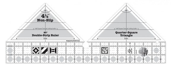 Creative Grids 90 Degree Double-Strip Quilt Ruler # CGRDBS90