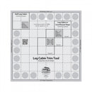 Creative Grids Log Cabin Trim Tool for 8in Finished Blocks Quilt Ruler CGRJAW1-1