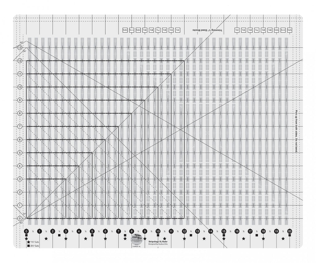 Creative Grids Stripology XL Ruler –