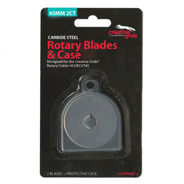 Creative Grids 45mm Replacement Rotary Blade 2pk  Notion - StoryQuilts.com