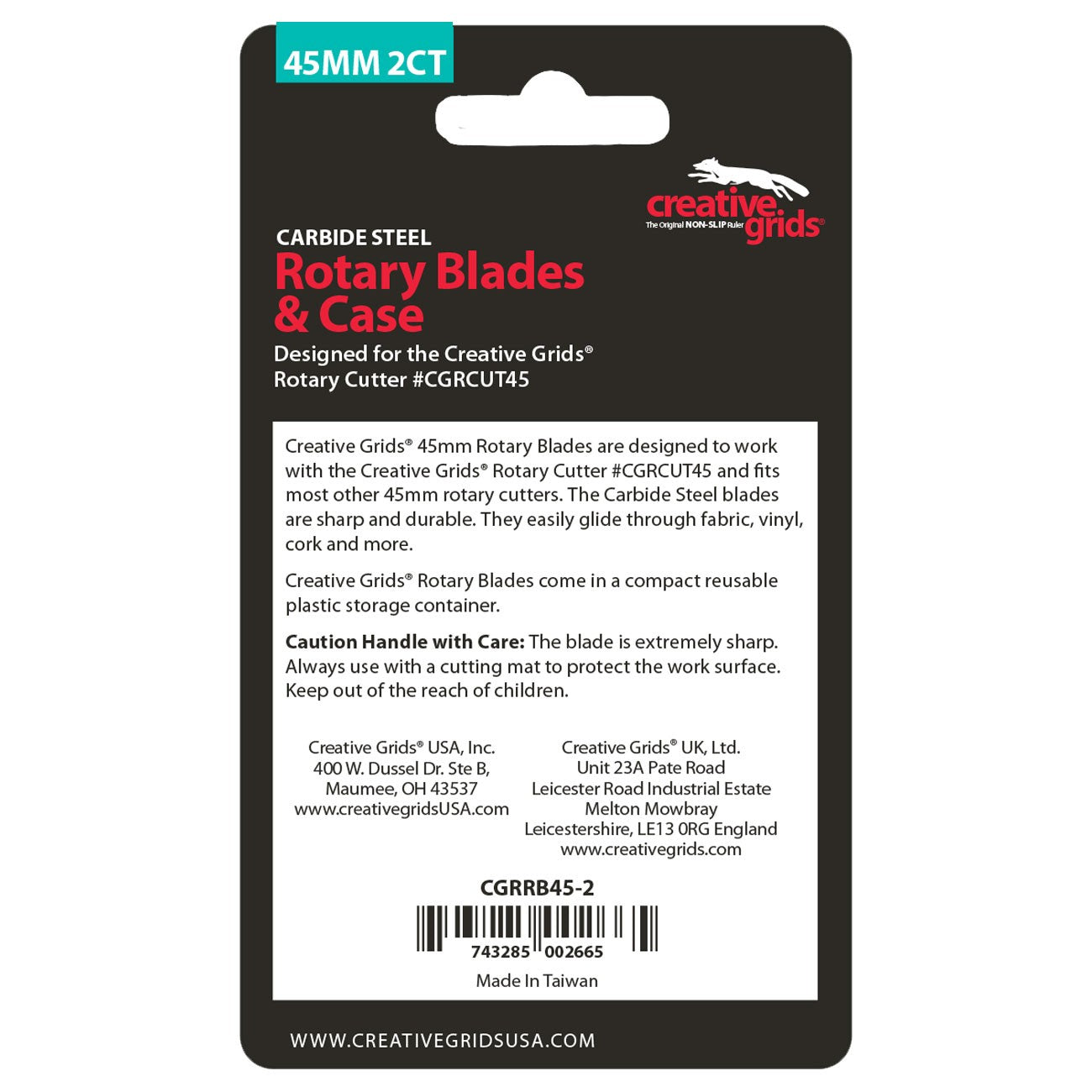 Creative Grid Rotary blades 5 pack - 0