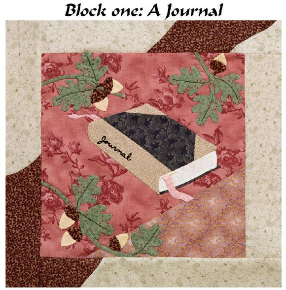 Charlie Kissed Me - Block 1  Pattern - StoryQuilts.com