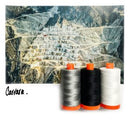 Color Builder 3pc Set Carrara Black/White  Thread - StoryQuilts.com