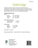 Center Stage  Pattern - StoryQuilts.com