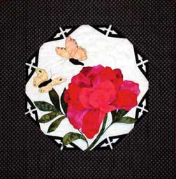 Chinese Peony  Pattern - StoryQuilts.com