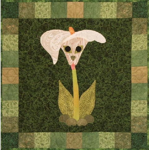 Calla Pup  Pattern - StoryQuilts.com