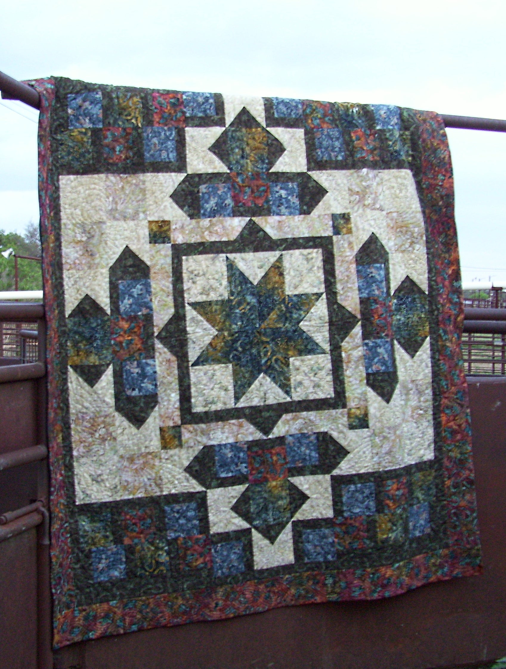 It's About to Get Western  Pattern - StoryQuilts.com