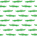 White Mini Alligator by Michael Miller-1