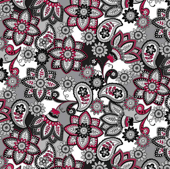 Grey/Red Bali Beauty