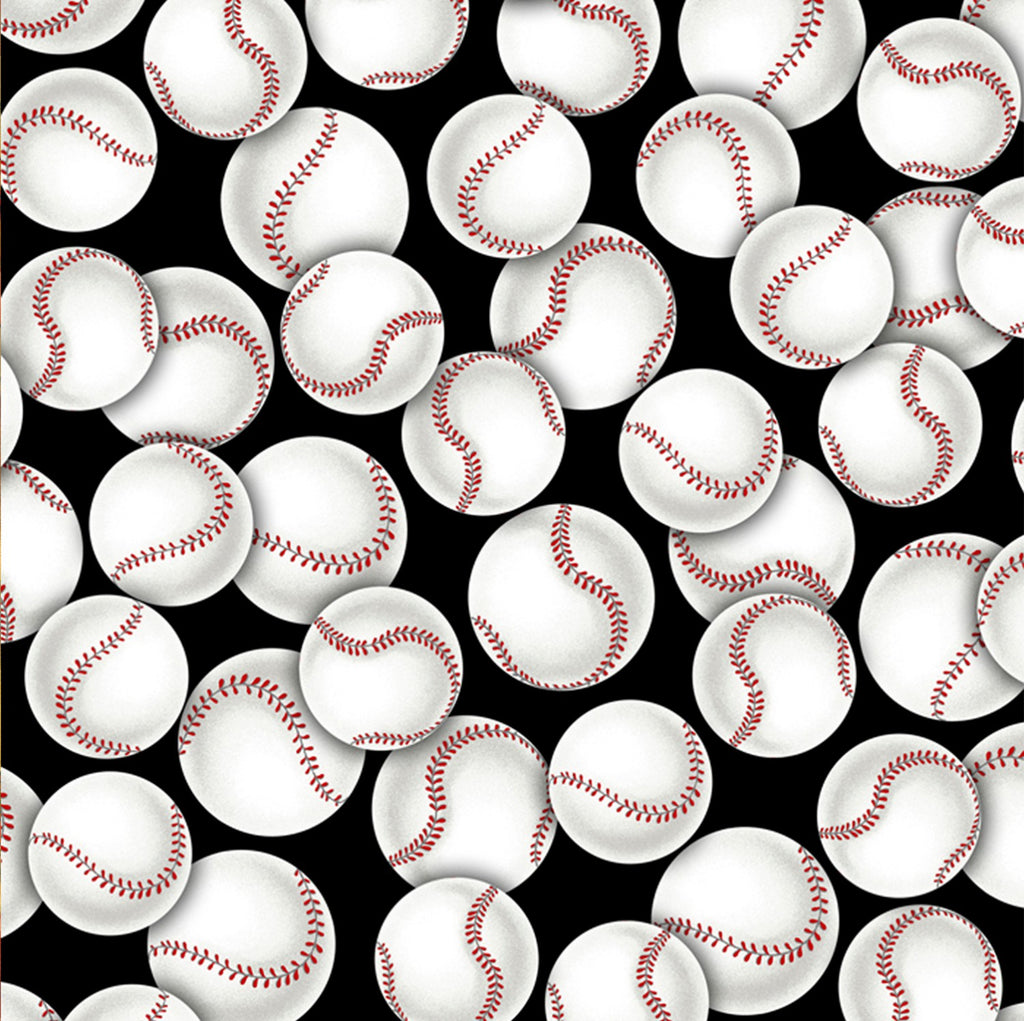 Grey Packed Baseballs