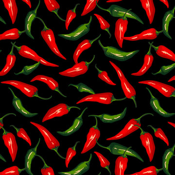 Chili Peppers 1 yd Cuts  Fabric - StoryQuilts.com