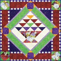 Festival Basket  Pattern - StoryQuilts.com